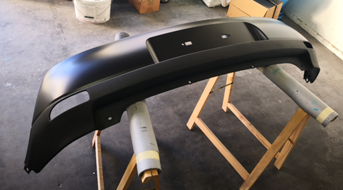 Rear Bumper Paintjob