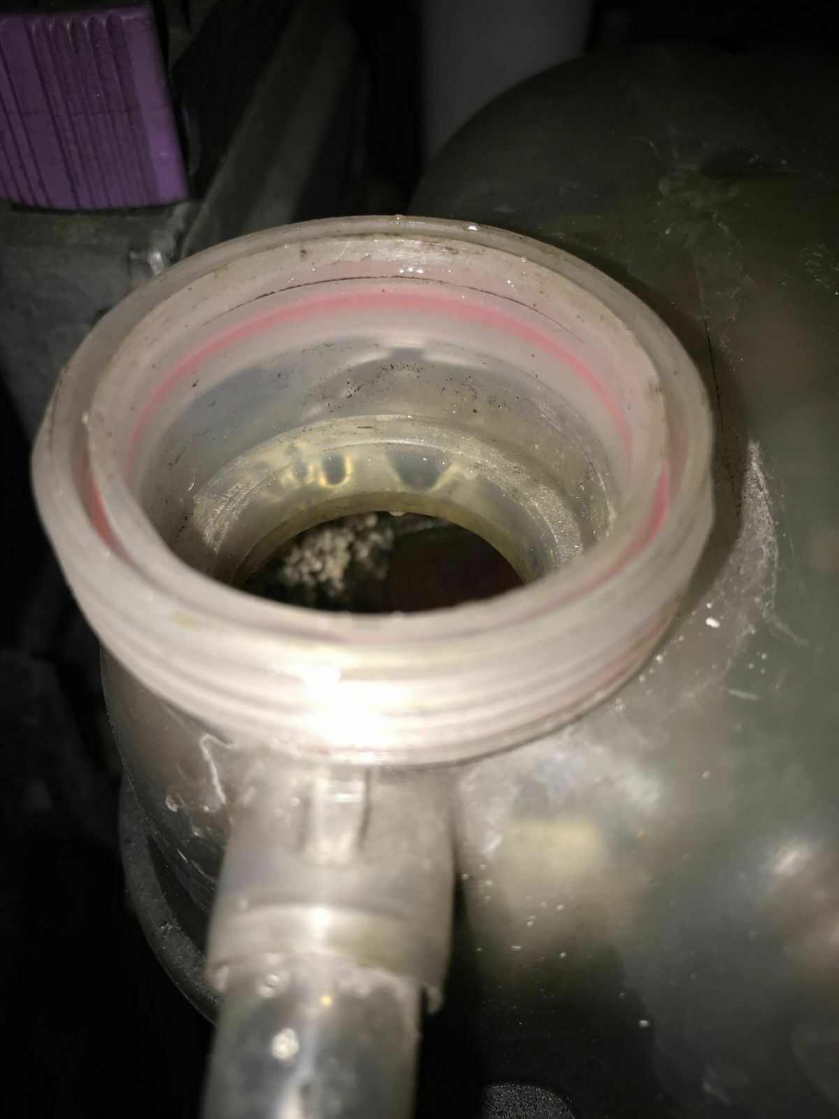 Corsa D 1.4 LPG Schleim im Kühlwasserbehälter einige Zeit nach Kettenwechsel
