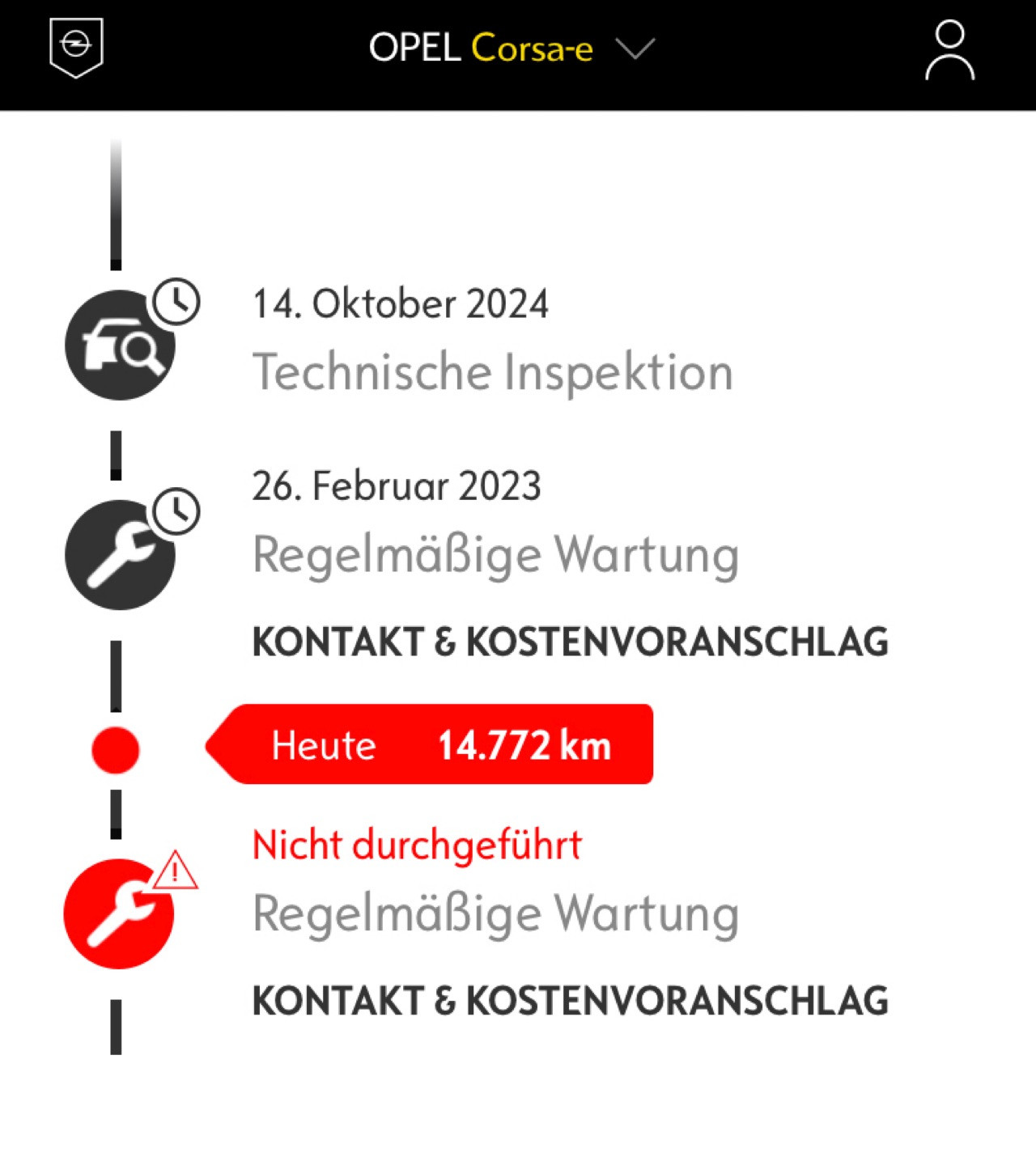 Corsa-e F 2021 App/Software