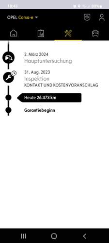 Meine App aktuell