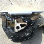 Motorhalter & Antinikplatte