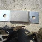 Motorhalter & Antinickplatte