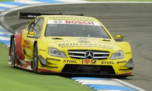 David Coulthard im Mercedes