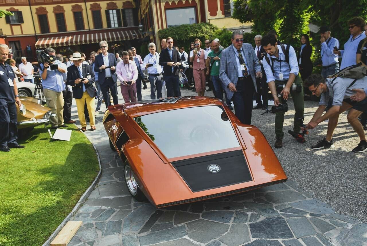 Der Lancia Stratos Zero misst nur 84 Zentimeter in der Höhe und spielte im Film "Moonwalker" von Michael Jackson mit