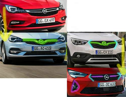 Opel facelift tendenz