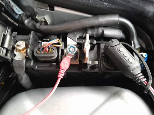 + Kabel dran.