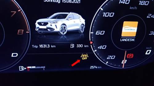 Lane Assist aus