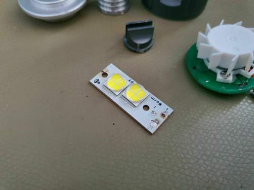 LED verschoben durch Hitze