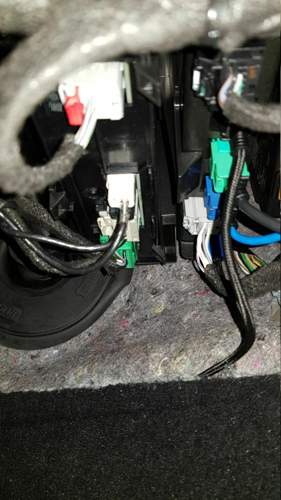 USM- Mini- Adapterkabel an J3 des HMI