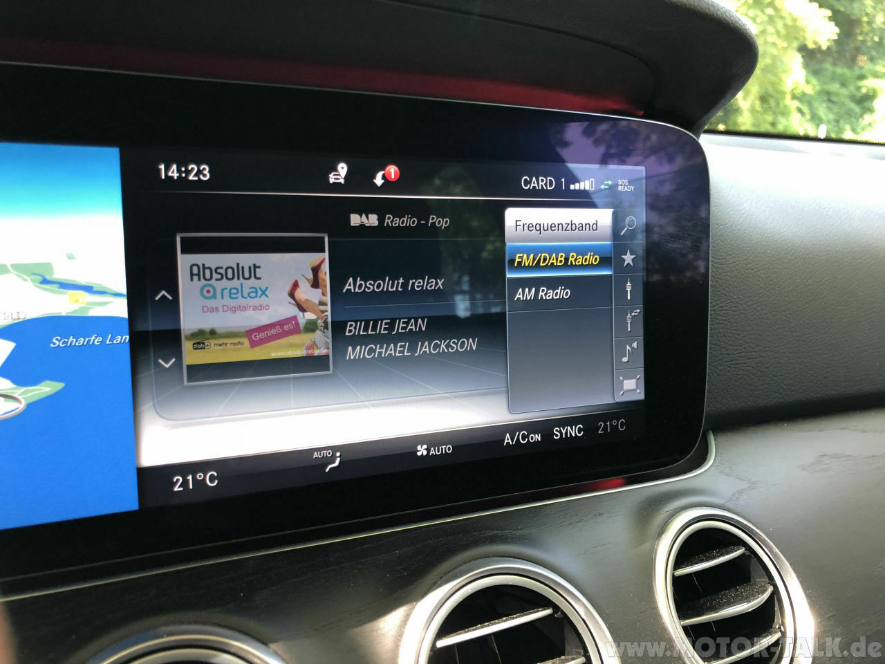 DAB Nachrüstung in Verbindung mit Comand W213