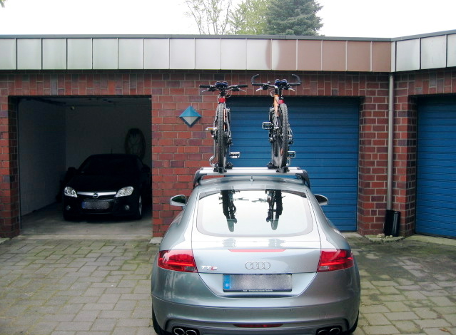 Dachträger (Grundträger) + Fahrradhalter passen nicht zusammen