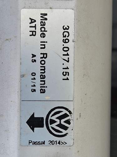 Teilenummer Träger B8