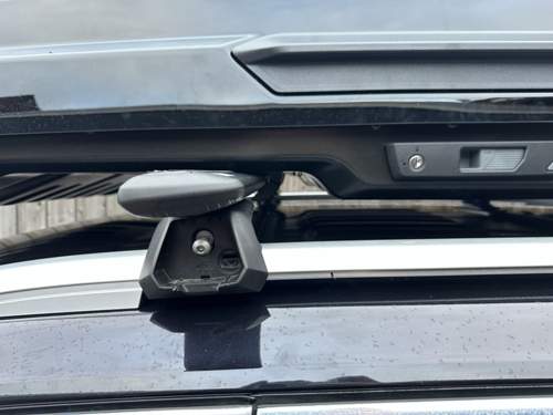 Restlicher Verstellbereich Dachbox