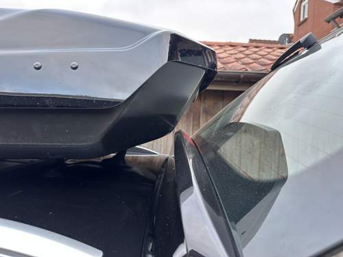 Abstand Heckklappe/Dachbox