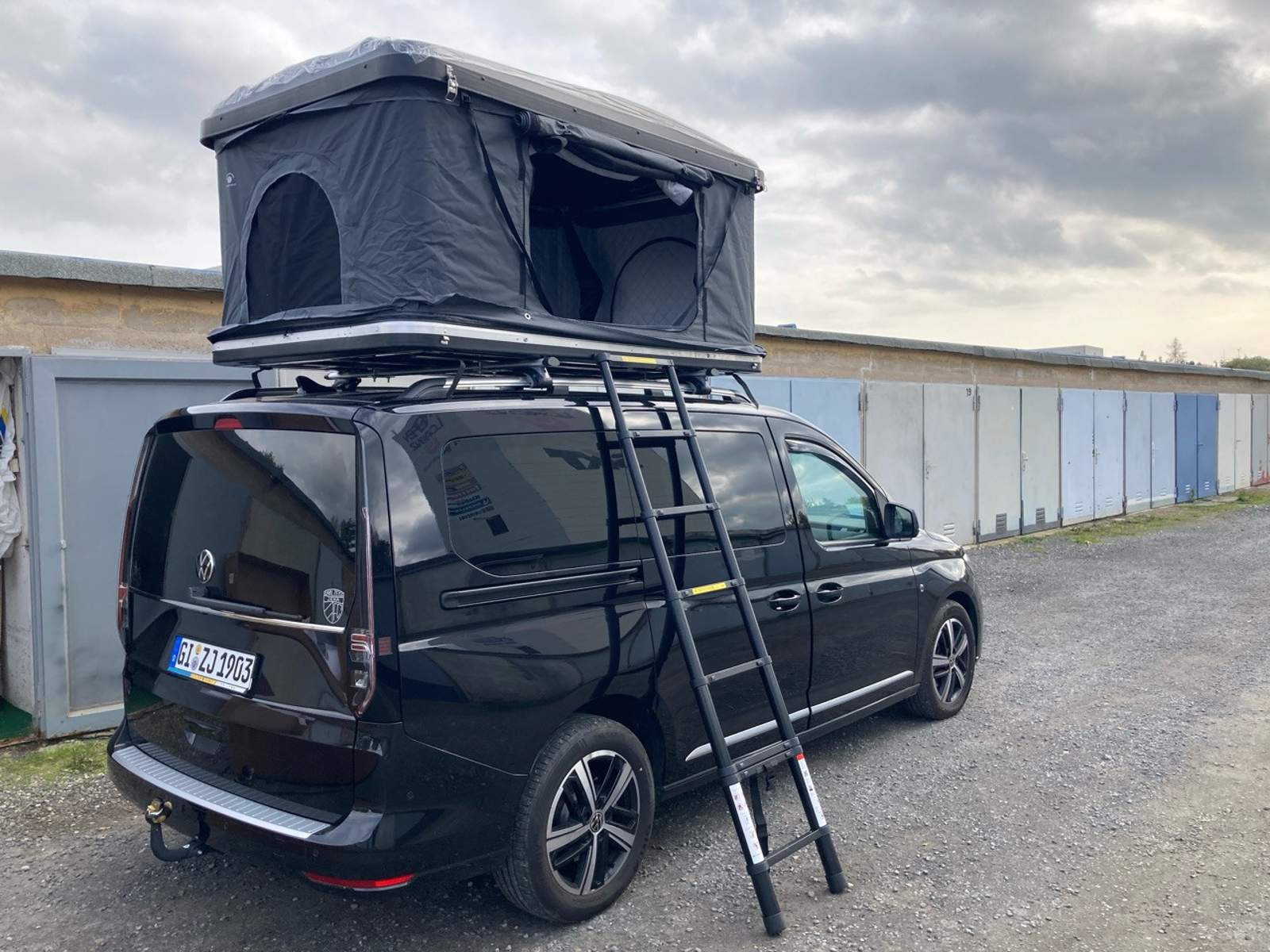 Dachzelt mit Hardcover - Startseite Forum Auto Volkswagen Caddy Cad... |  MOTOR-TALK