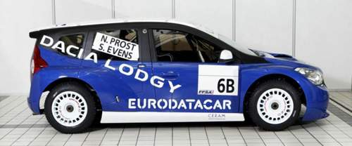 Dacia Lodgy Glace Seite