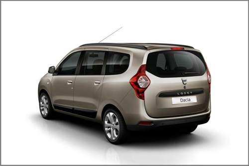 Dacia Lodgy Rückansicht