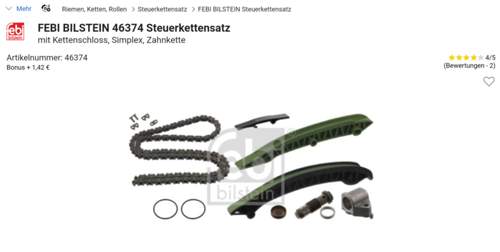 Steuerkettensatz
