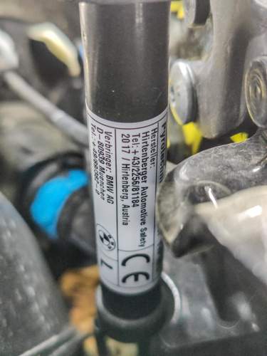Dämpfer aktive Motorhaube