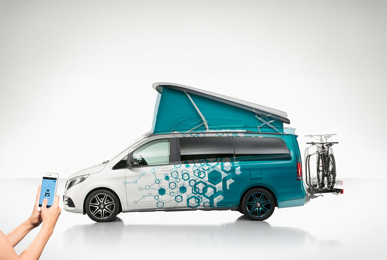 Im Caravan-Segment will Daimler auch in etwas fernerer Zukunft eine Rolle spielen. Die Stuttgarter denken nach vorn und bieten neue Konzepte an