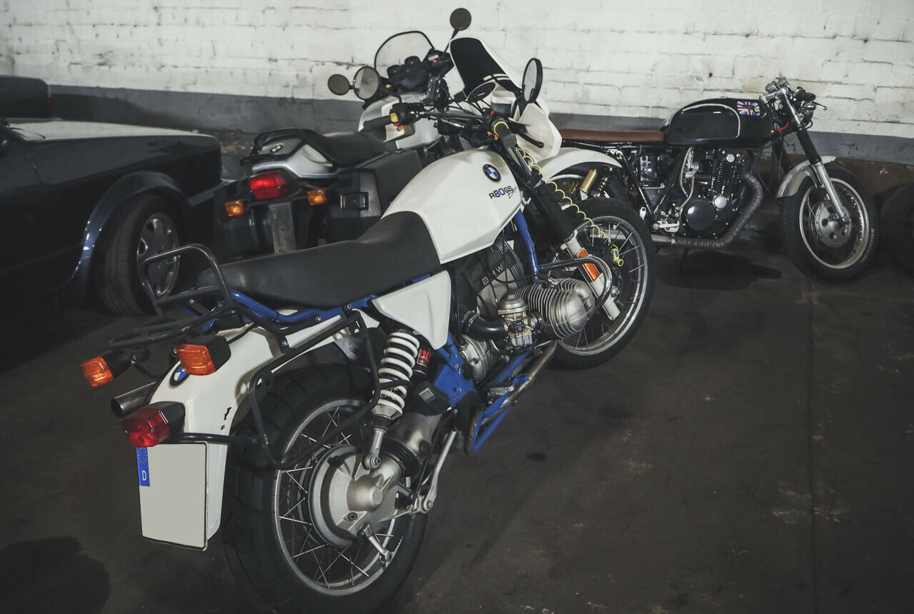 Ein Faible für Motorräder hat Daniel Lehmann auch. Am liebsten baut er sie um und individualisiert sie nach eigenem Geschmack