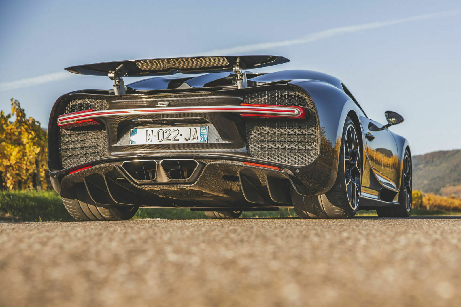Der komplette Unterboden des Chiron ist verkleidet