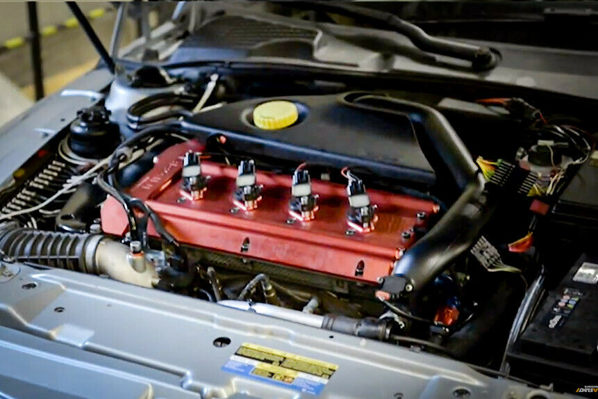 Hält seit 2,5 Jahren und 60.000 Kilometern: Saab-Motor ohne Nockenwelle, dafür mit Free-Valve-Technik.