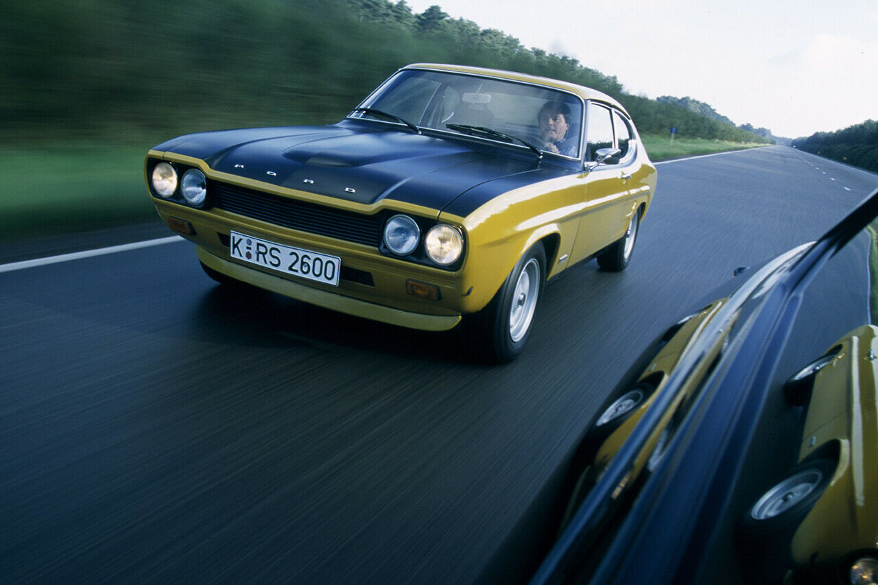 Der Ford Capri wird oft als "deutscher Mustang" bezeicnet. Der amerikanische Klassiker diente als Inspiration, gefertigt wurde der Capri in Köln