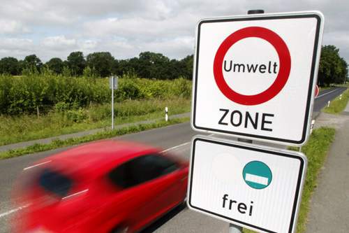 Vorschlag: Bei zu hoher Luftbelastung soll Dieselfahrzeugen die Einfuhr in Umweltzonen untersagt werden