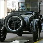 Heckansicht des Ford T Roadsters in der Harrah Collection, Reno in Nevada