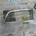Blende lackiert