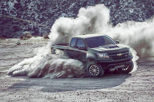 Standardmäßig wird der Chevrolet Colorado ZR2 von einem V6-Sauger mit 3,6 Litern Hubraum und 313 PS angetrieben