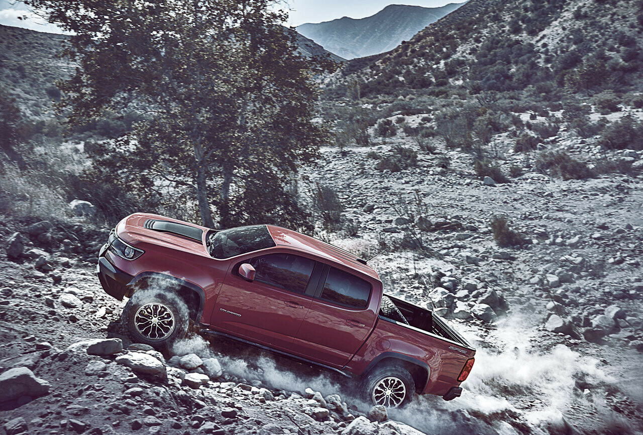 Drei elektronisch gesteuerte, mechanisch sperrende Differenziale bilden die Grundlage für die Offroad-Kompetenz des Colorado ZR2