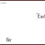 Na auf, weiter!