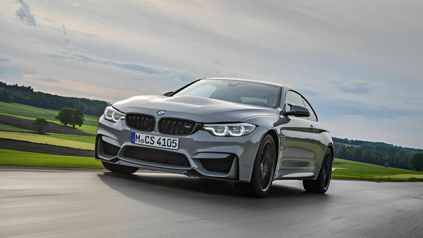 Schwarze Niere, Motorhaube mit einem zusätzlichen Luftauslass: Hier kommt der BMW M4 CS