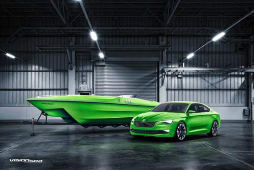 Skoda stellt in Mercedes-Benz-AMG-Manier eine Motoryacht vor