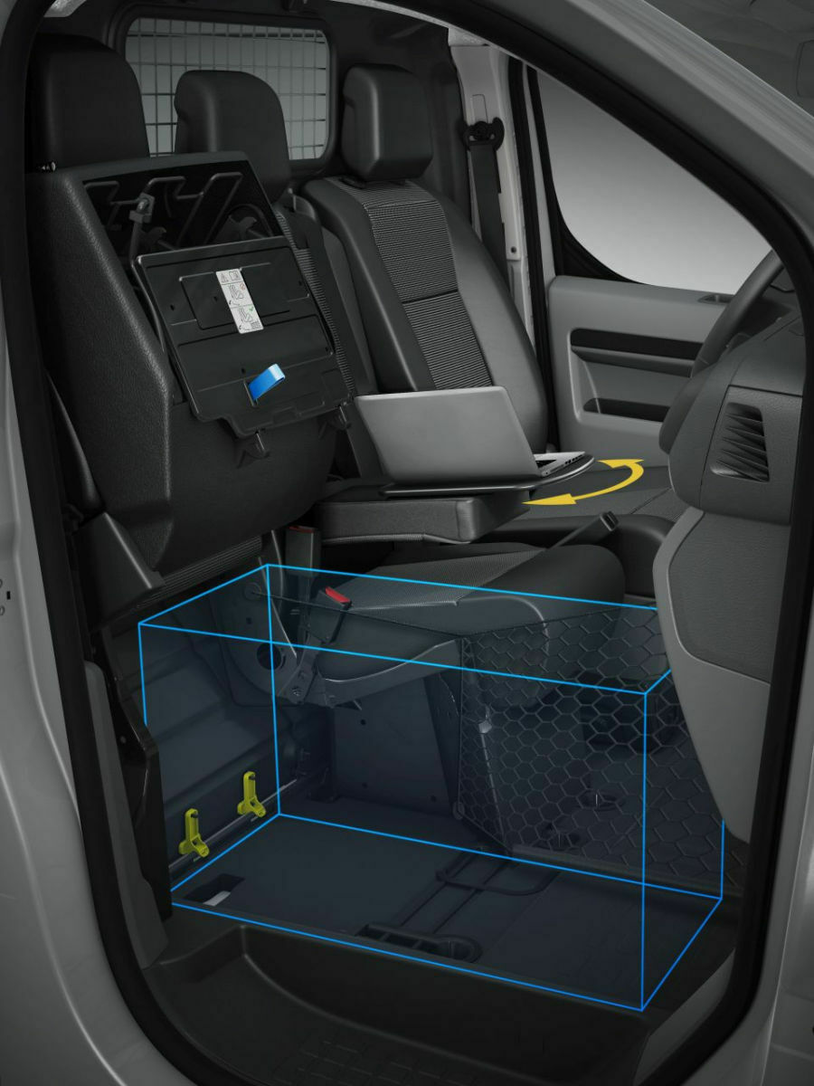 Peugeot Expert: Blick ins Cockpit
