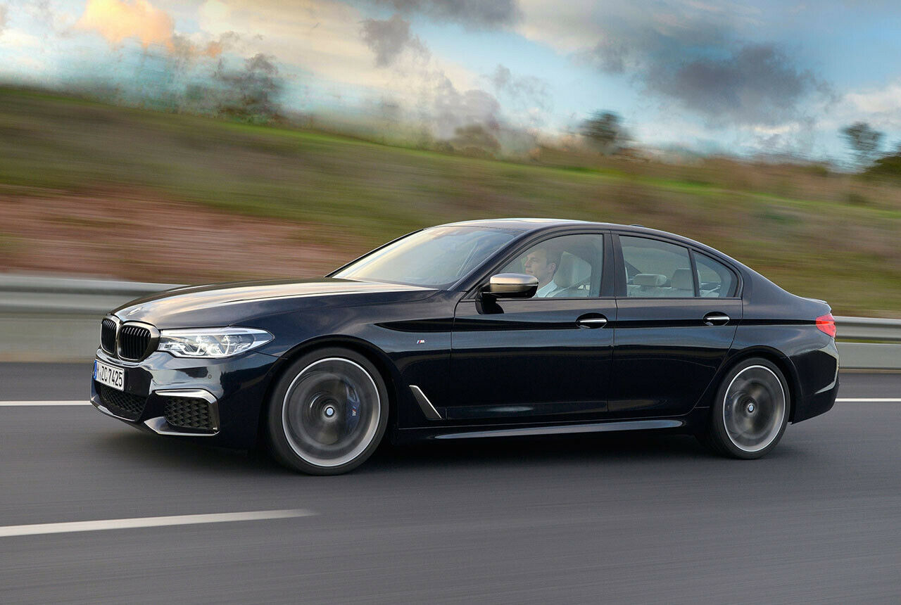 Der neue BMW M550i xDrive steht im Januar auf der Detroit Motor Show, im Frühjahr wird er ab 82.700 Euro verfügbar sein