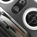 Neue schwarze Blende inkl. Schwarzer Drucktaster