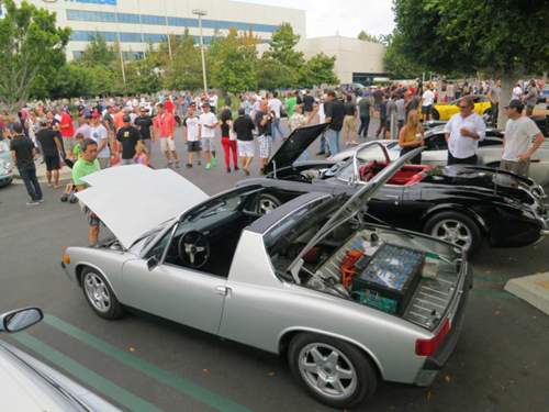 Dieses Elektroauto darf ausnahmsweise rein: Porsche 914 von 1970