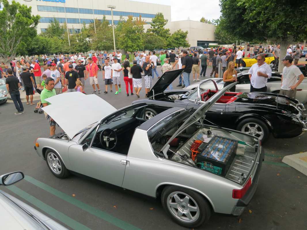 Dieses Elektroauto darf ausnahmsweise rein: Porsche 914 von 1970