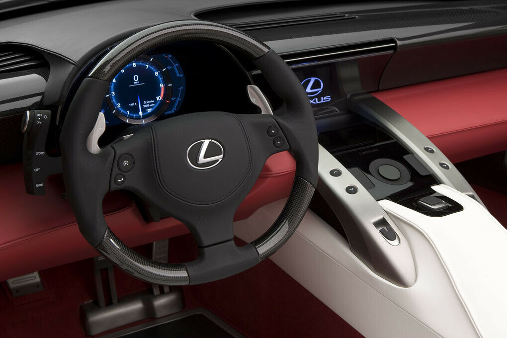 sportlich-futuristisches Interieur