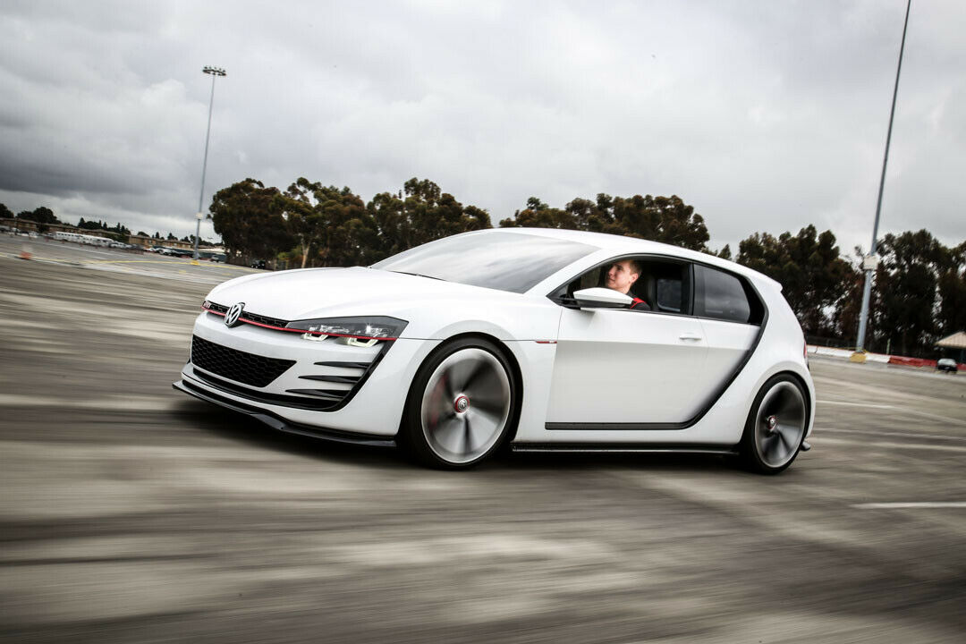 Harter Antritt, lautes Grollen und ein straffes Fahrwerk: Der Design Vision GTI zeigt, was mit dem Querbaukasten möglich ist