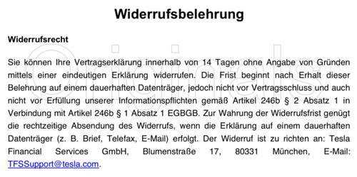 Widerruf