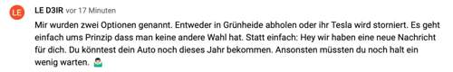 Abholen oder Storno