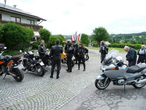 Treffen am Campingplatz