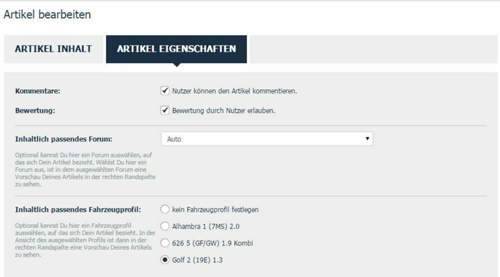 Blogartikel-eigenschaften