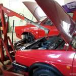 Motor am Kran