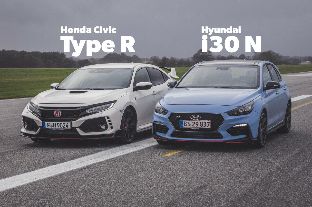 Honda Civic Type R gegen Hyundai i30 N Performance: Im Vergleichstest schlägt sich der Newcomer richtig gut
