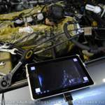 Tablet mit Endoskop